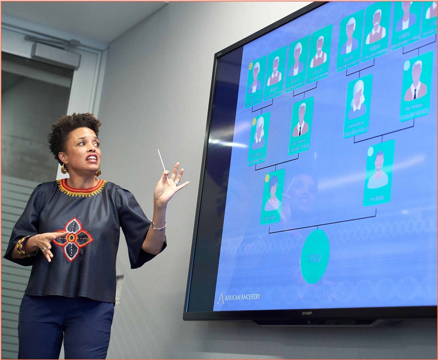 Dr. Gina Paige presenting