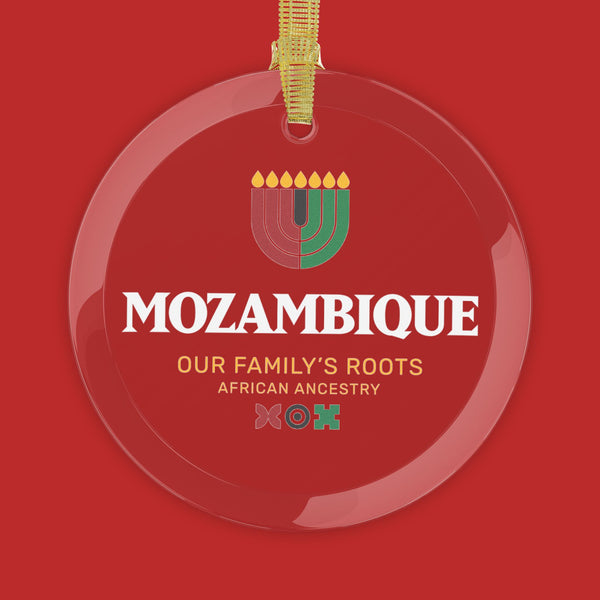 Mozambique Glass Ornament