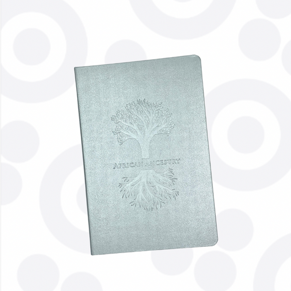 Roots Hardcover Journal - Silver