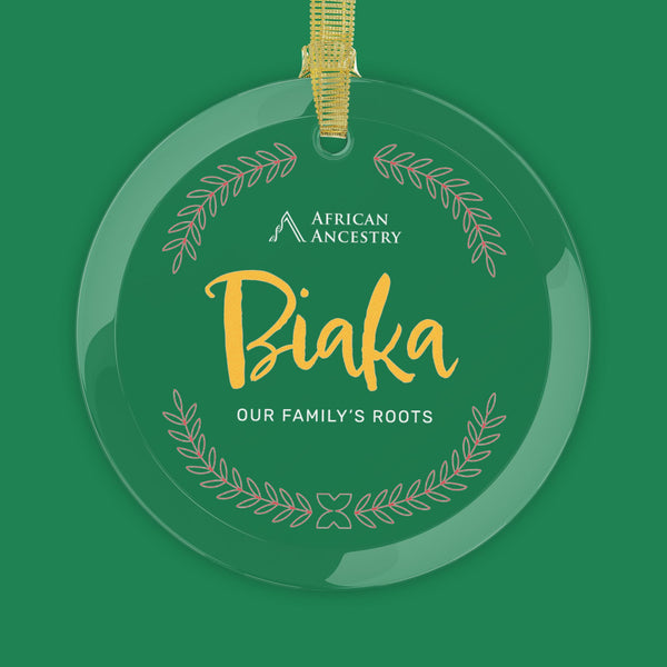 Biaka Glass Ornament