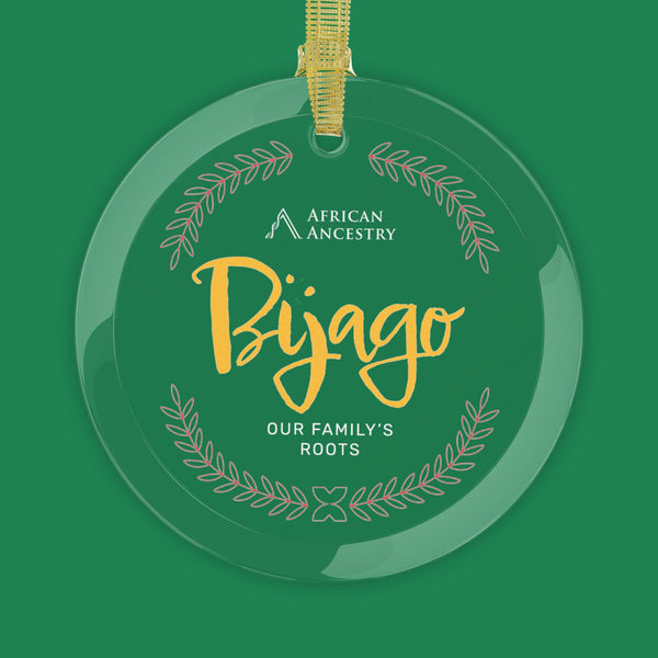 Bijago Glass Ornament