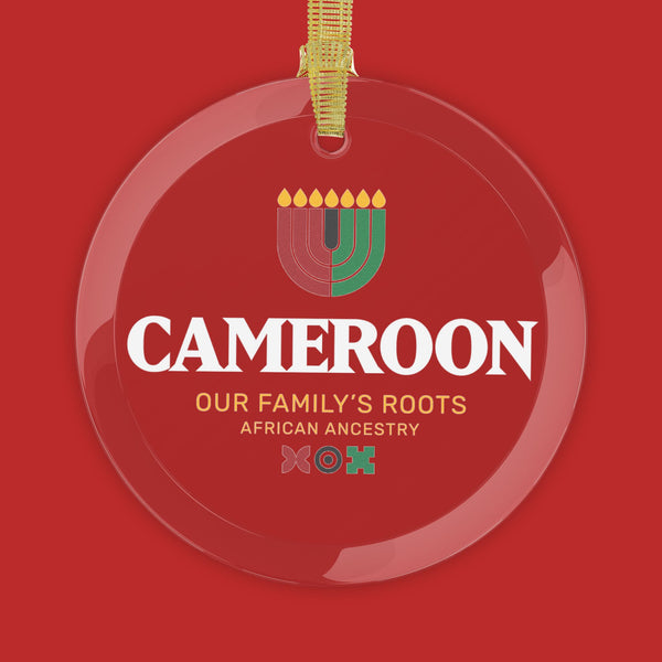 Cameroon Glass Ornament