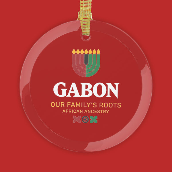 Gabon Glass Ornament