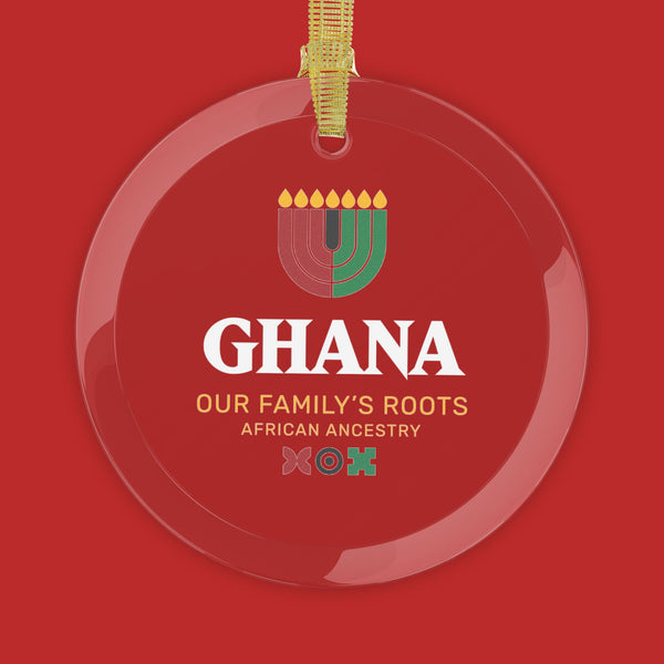 Ghana Glass Ornament