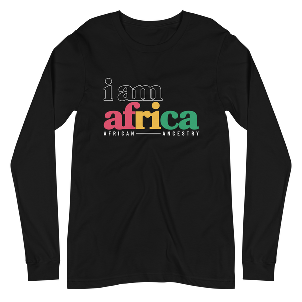 Camiseta de manga larga Soy África