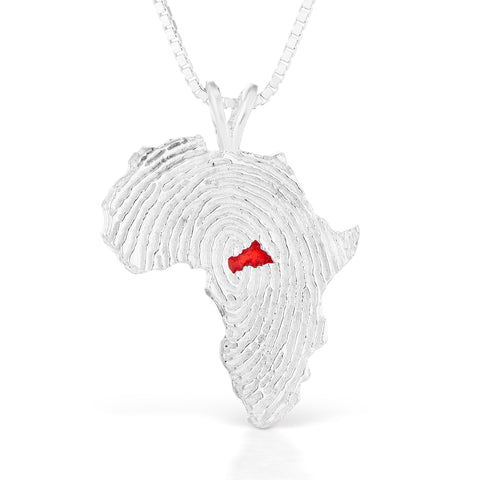 Central African Republic Heirloom Pendant