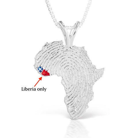 Custom Liberia Heirloom Pendant