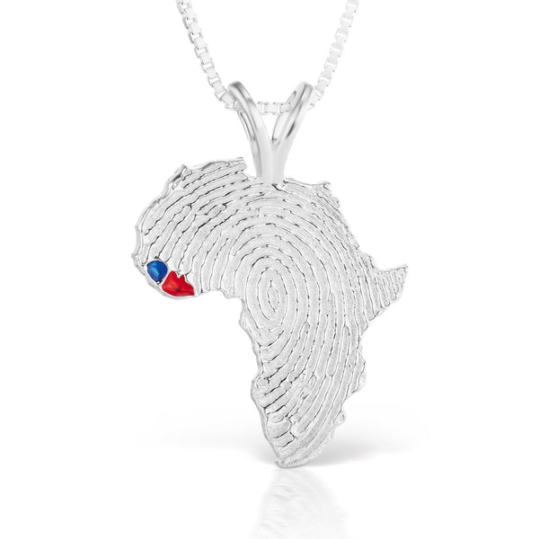 Sierra Leone and Liberia Heirloom Pendant